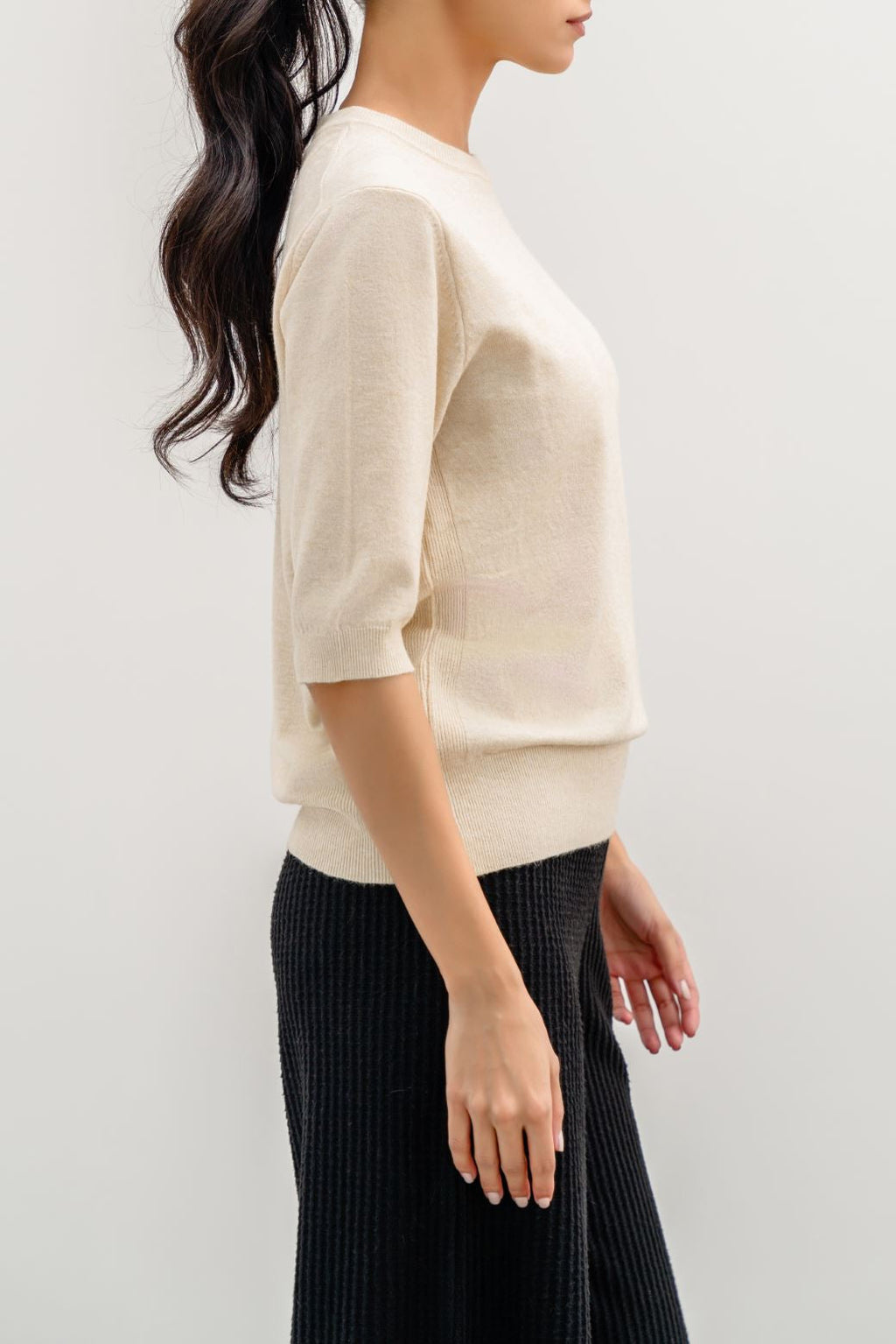 The Beige Jilpop Everyday Jumper