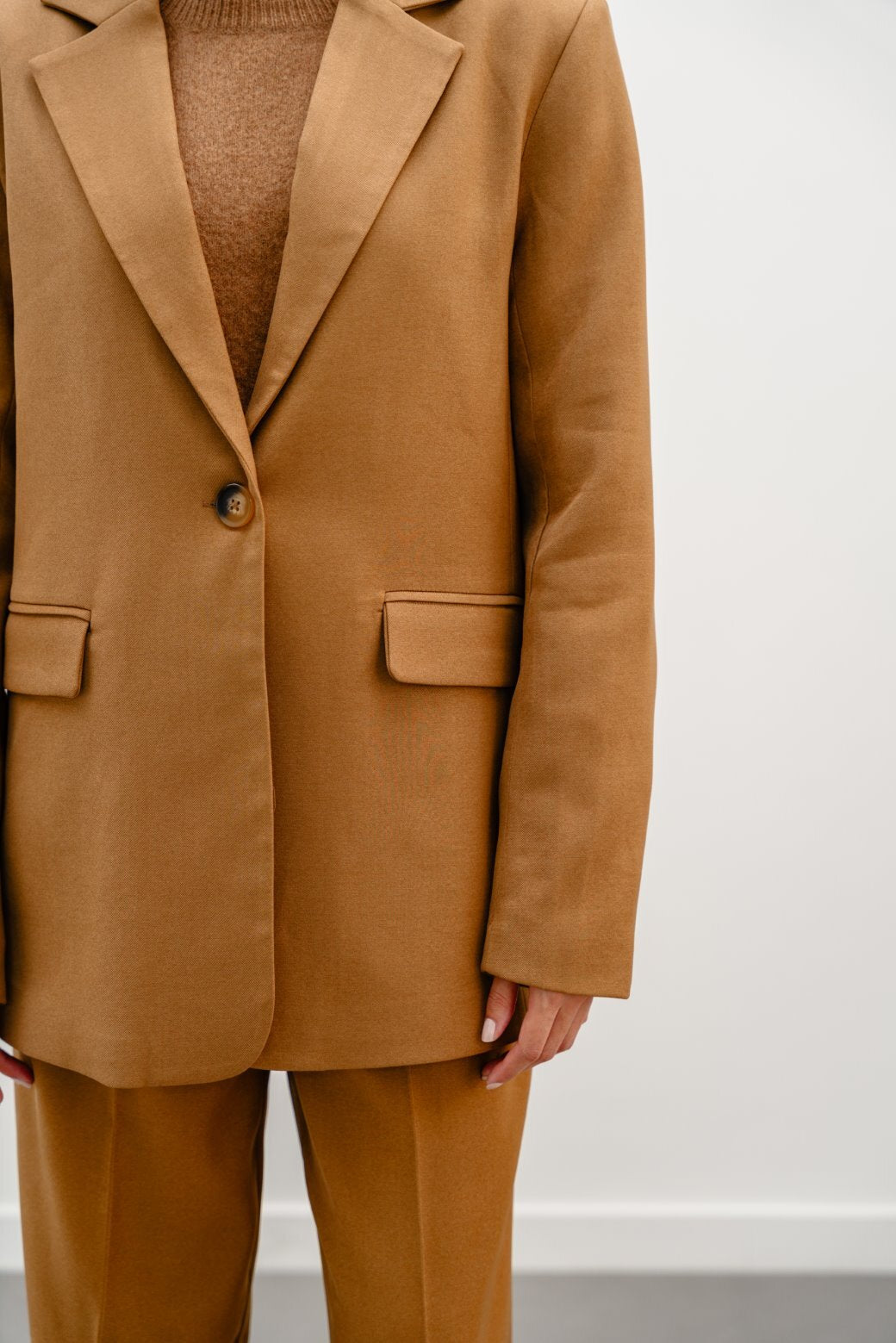 Tailored Camel Jilpop Blazer