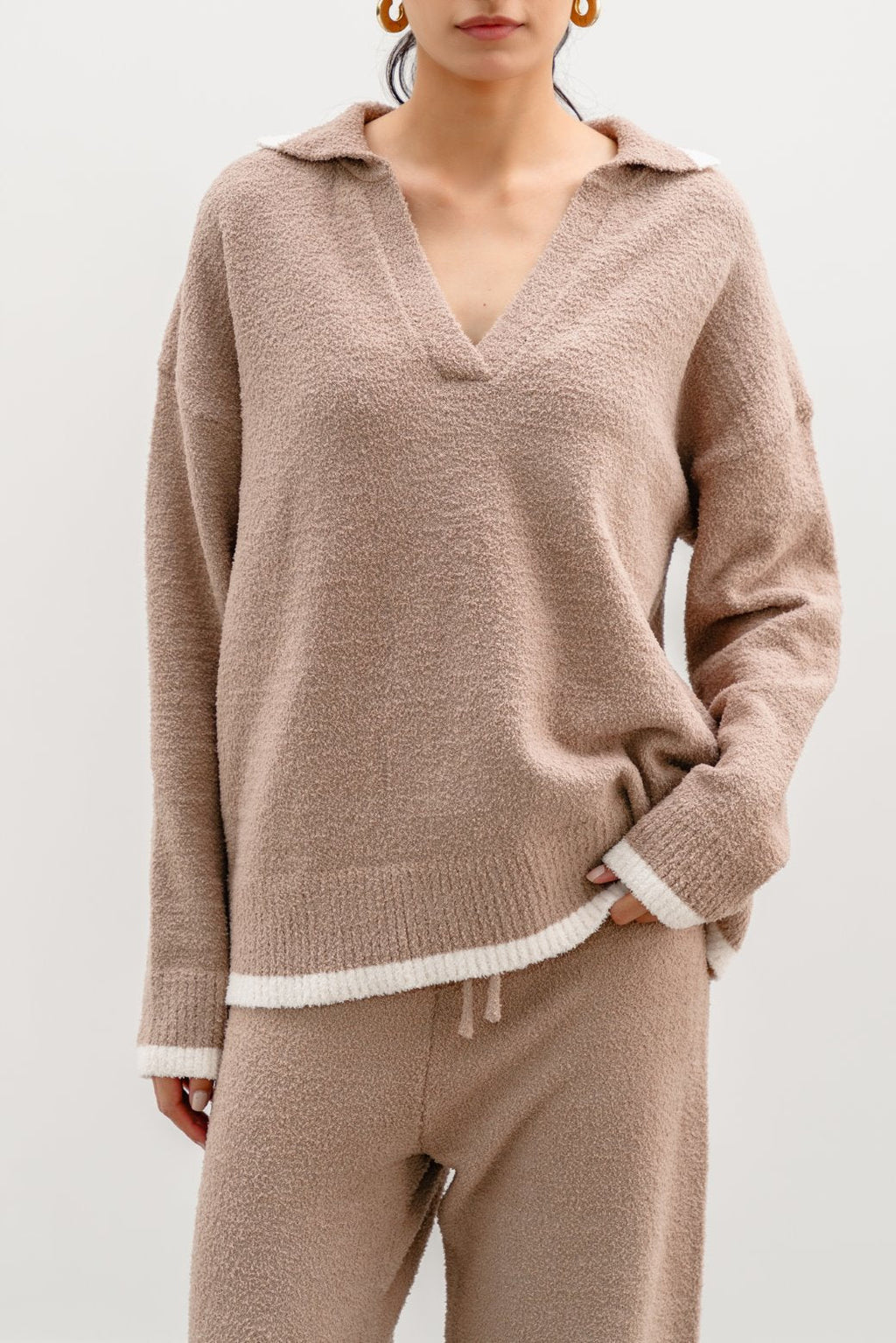 Minky Beige Jilpop Lounge Jumper