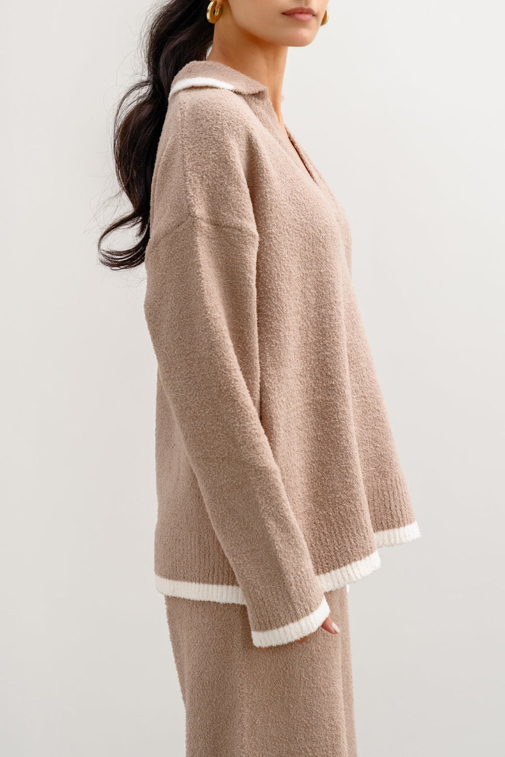 Minky Beige Jilpop Lounge Jumper