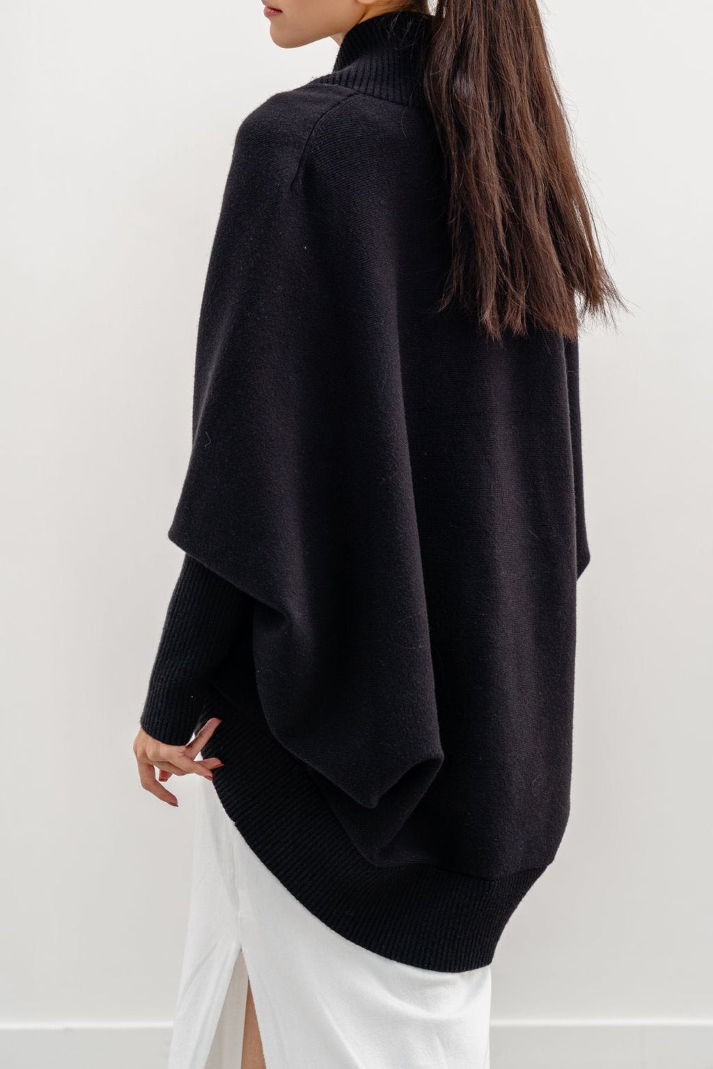 Luxe Black Jilpop Shrug Cardigan