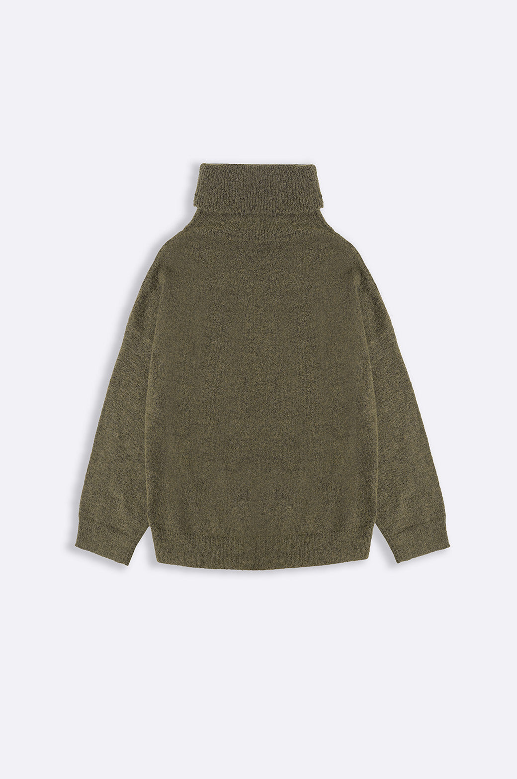 Manhattan Green Jilpop High Neck Sweater